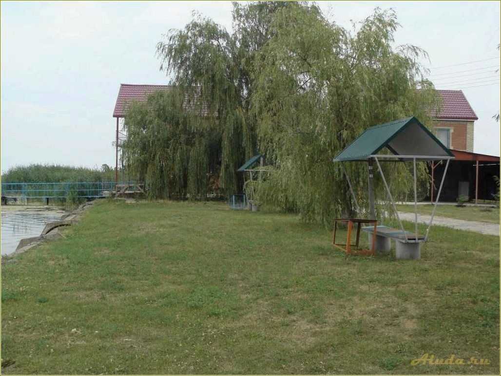 База отдыха на реке Маныч в Ростовской области — красивые пейзажи, комфортные условия и множество развлечений