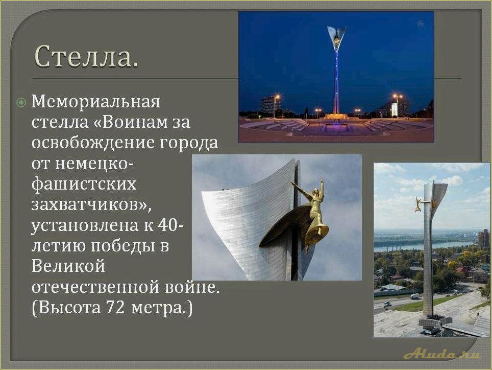 Исторические места и достопримечательности, связанные с богатой историей Ростовской области