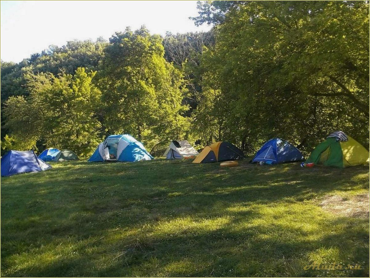 Отдых палатками в Тульской области