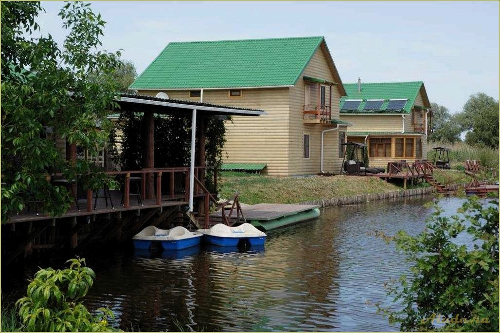 База отдыха в Рязанской области — недорогие домики для рыбалки