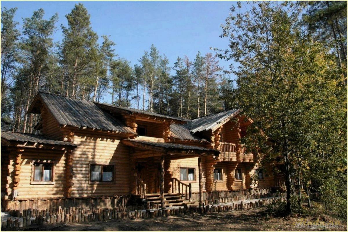 Базы отдыха в Ульяновской области с домиками