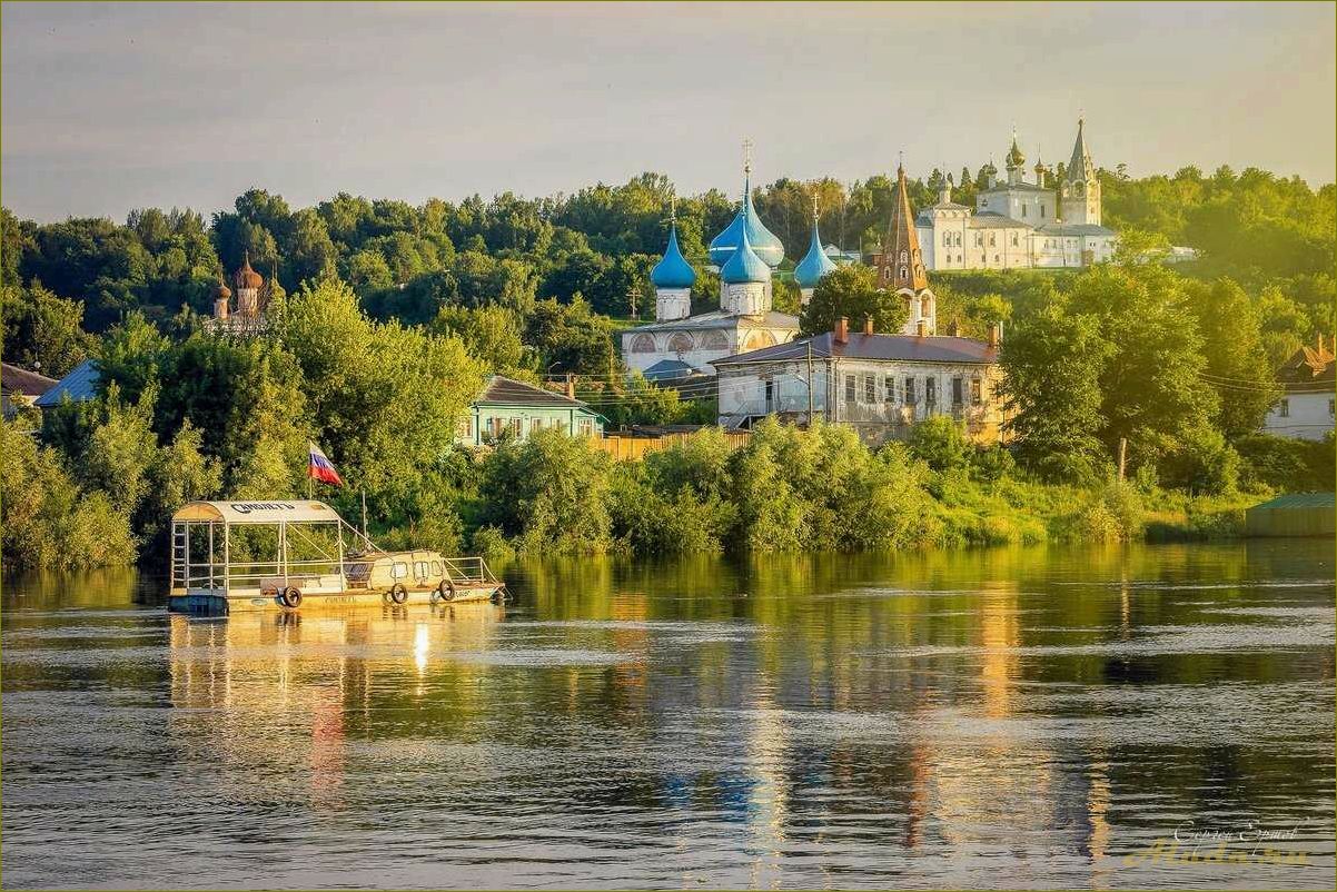 Гороховец — нижегородская область и ее удивительные достопримечательности