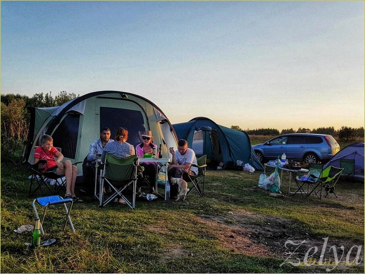 Лучшие места для отдыха с палаткой в Пензенской области, где вы сможете насладиться природой и полностью расслабиться