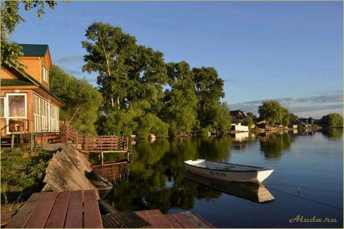 Отдых у воды в Псковской области — лучшие места для прогулок, купания и рыбалки