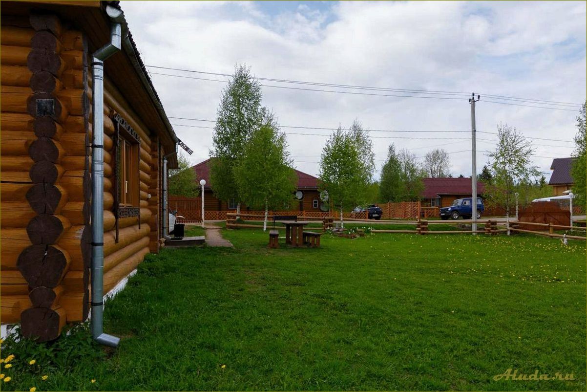 Ватцы база отдыха Новгородская область — идеальное место для комфортного отдыха на природе