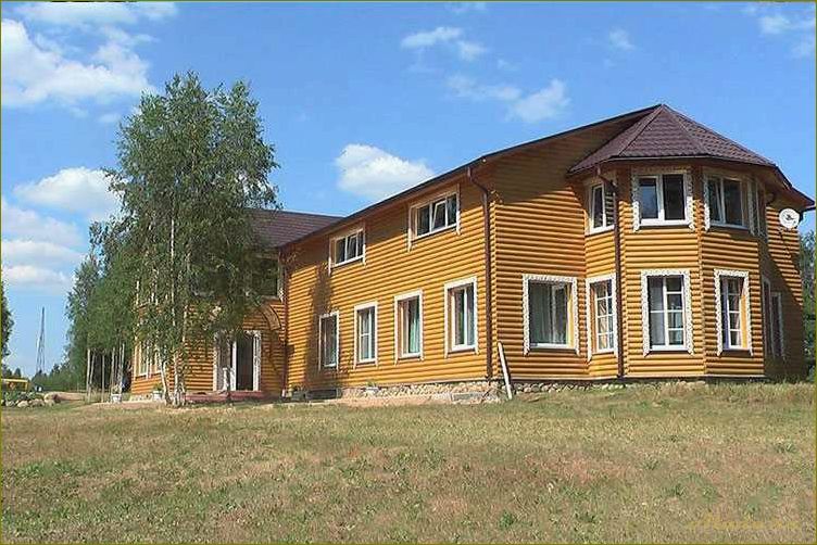 Глебово — базы отдыха в Новгородской области для идеального отдыха
