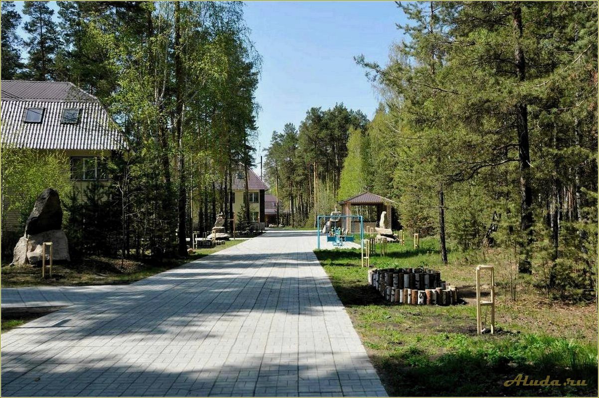 База отдыха в лесу Челябинской области