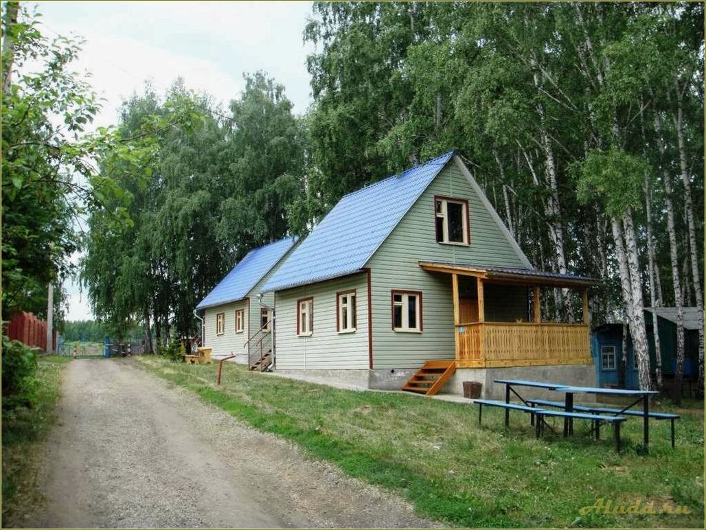 База отдыха в лесу Челябинской области