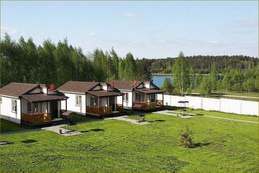 Уникальная база отдыха в живописной орловской области с прекрасными озерами и комфортными условиями