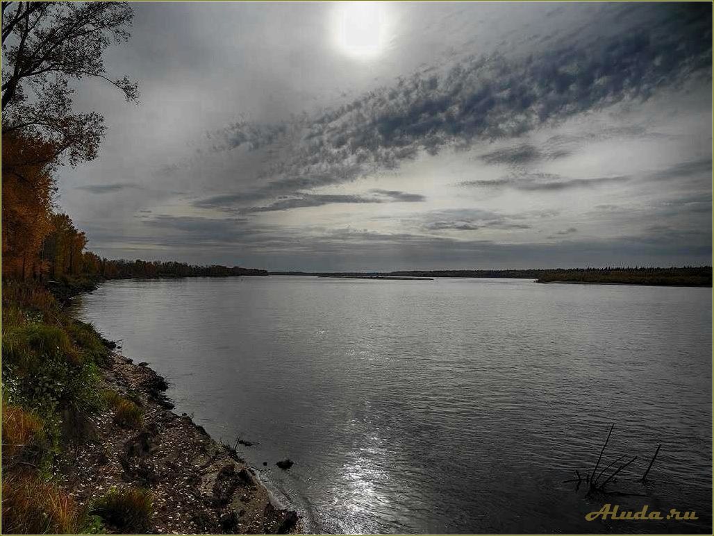 База отдыха на реке Обь в Томской области