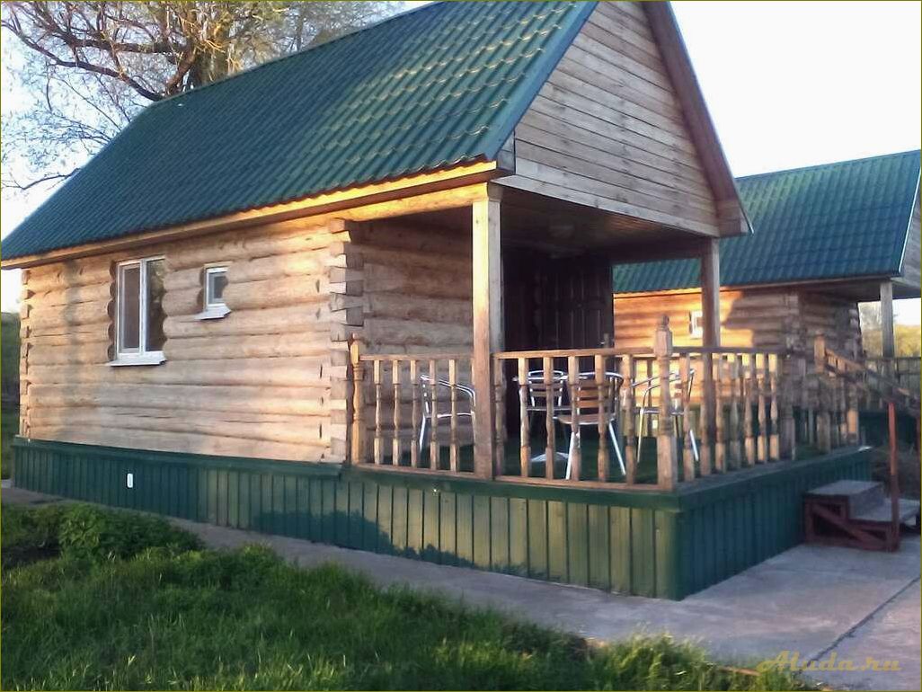 Уютные домики для отдыха в оренбургской области — идеальное место для базы отдыха