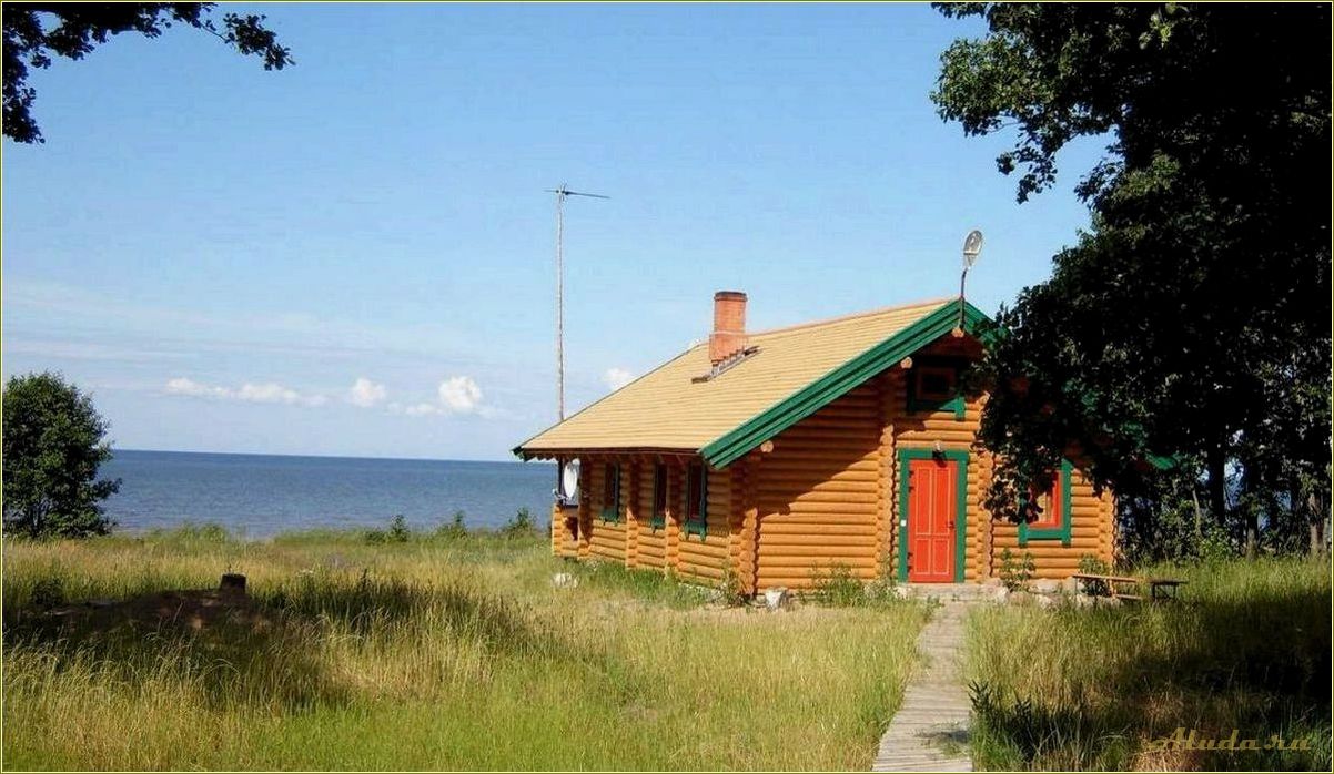 Базы отдыха на берегу Псковского озера — идеальный вариант для семейного отдыха в Псковской области