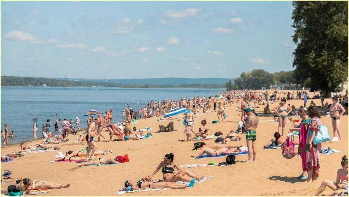Пляжный отдых в самарской области — лучшие места для отдыха и развлечений на берегу Волги