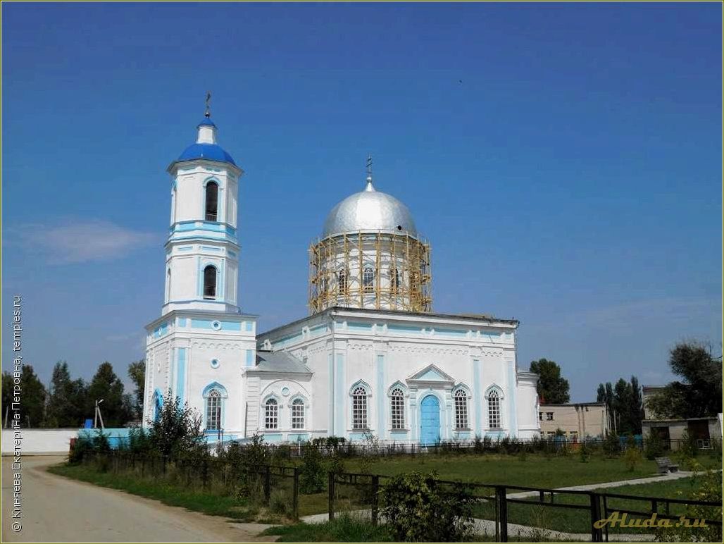 Церковь Казанской Алексеевка Самарской. Храм поселка Алексеевка.