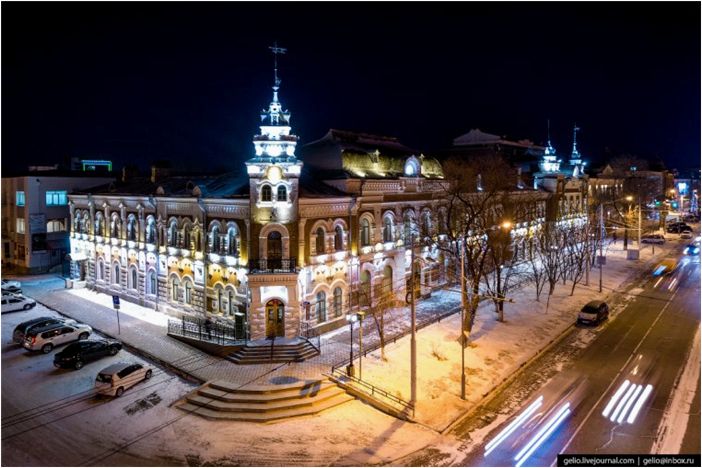 Столица Амурской области Благовещенск