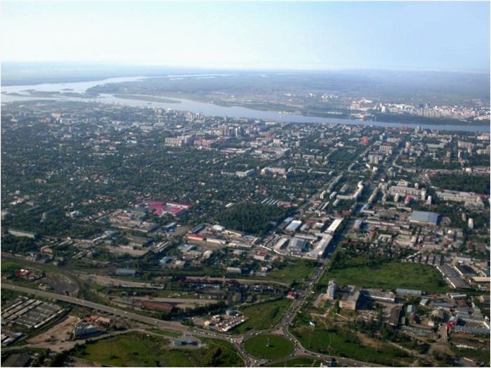 Столица Амурской области Благовещенск