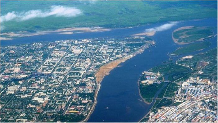 Столица Амурской области Благовещенск