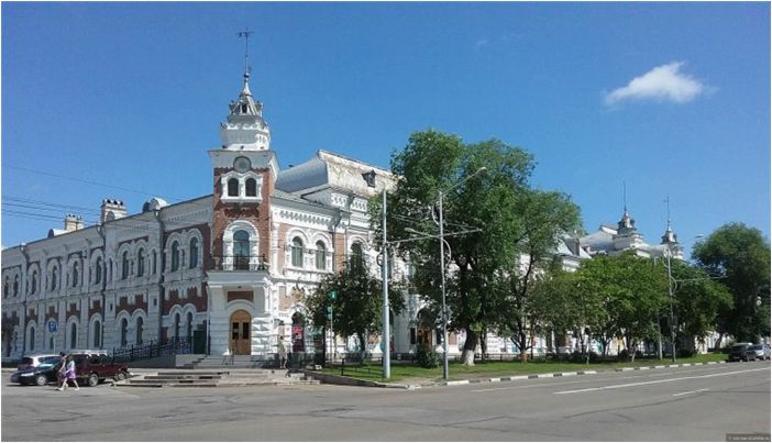 Столица Амурской области Благовещенск