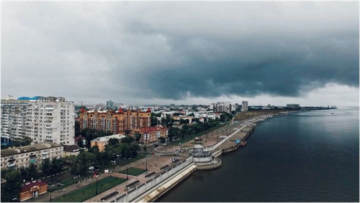 Столица Амурской области Благовещенск