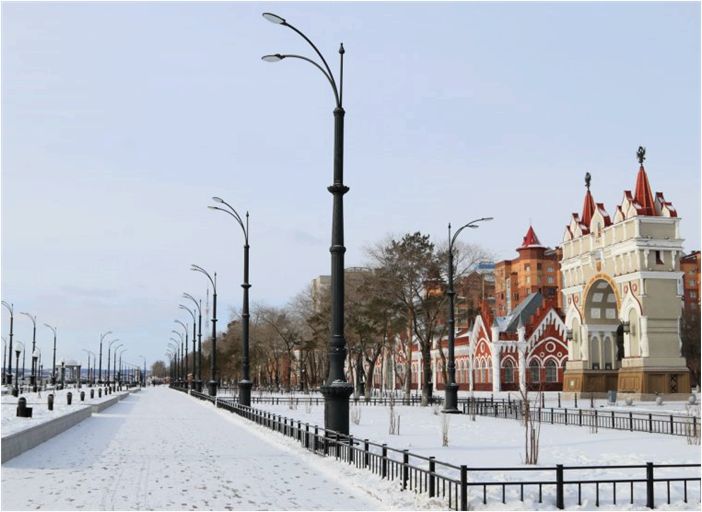 Столица Амурской области Благовещенск