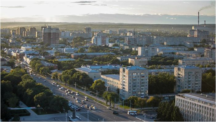 Столица Амурской области Благовещенск