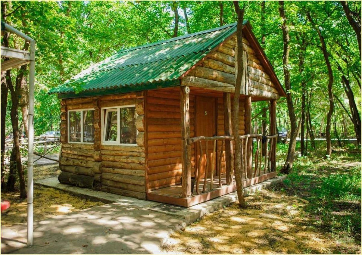 Роскошная база отдыха в Ростовской области — наслаждайтесь комфортом и красотой природы