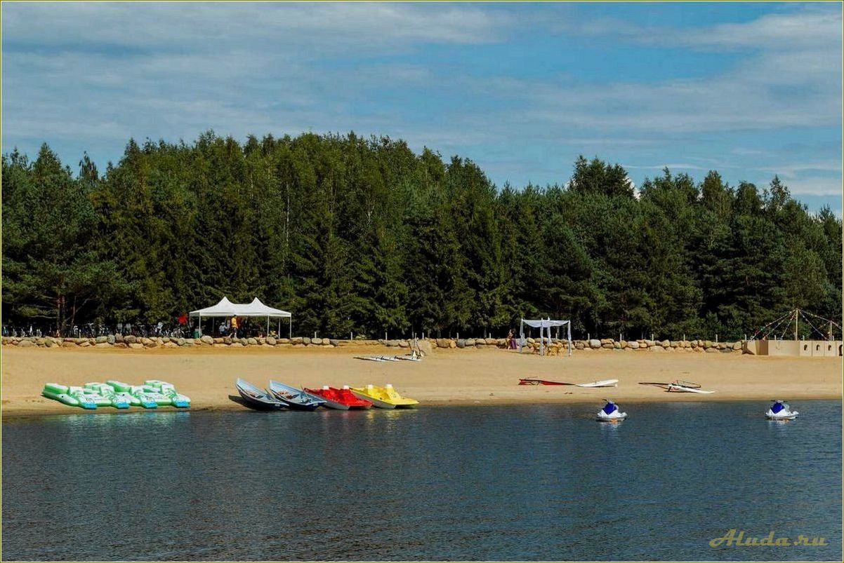 База отдыха на Волге с пляжем в Тверской области