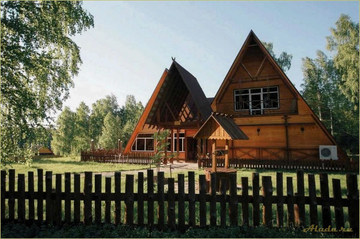 База отдыха в Шемышейском районе Пензенской области — отличный выбор для отдыха на природе