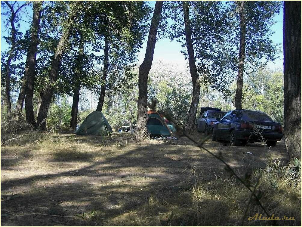 Отдых с палатками в Саратовской области, Красноармейский район