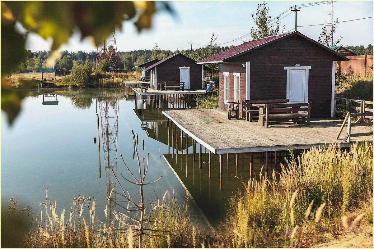 Отдых в домиках с рыбалкой в Смоленской области