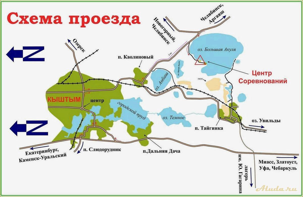 База отдыха Акуля в Челябинской области
