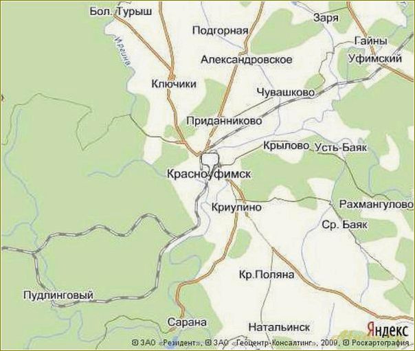 Базы отдыха Красноуфимского района Свердловской области