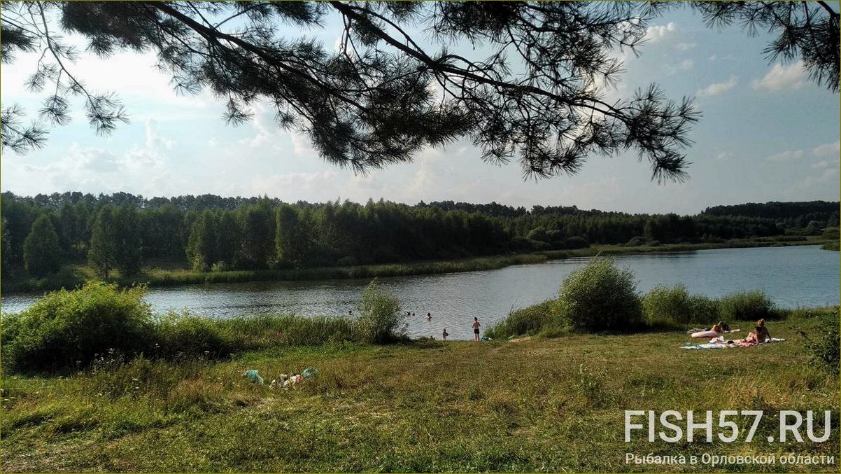 Озера и реки Орловской области — идеальные места для отдыха и рыбалки