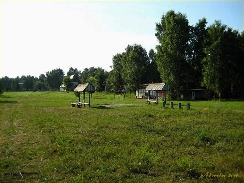 База отдыха бригантина в Новосибирской области — идеальное место для отдыха на природе