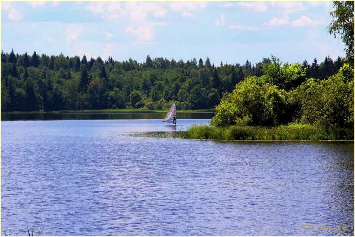 Отдых на голубых озерах Тверская область