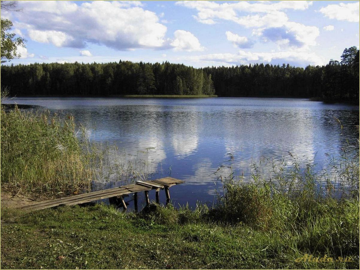 Отдых на голубом озере в Тверской области
