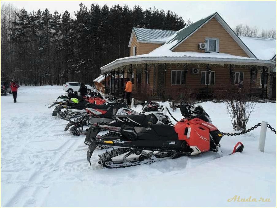 База отдыха со снегоходами в Ярославской области