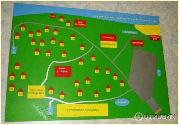 Карта баз отдыха Самарской области — отличный отдых для всей семьи
