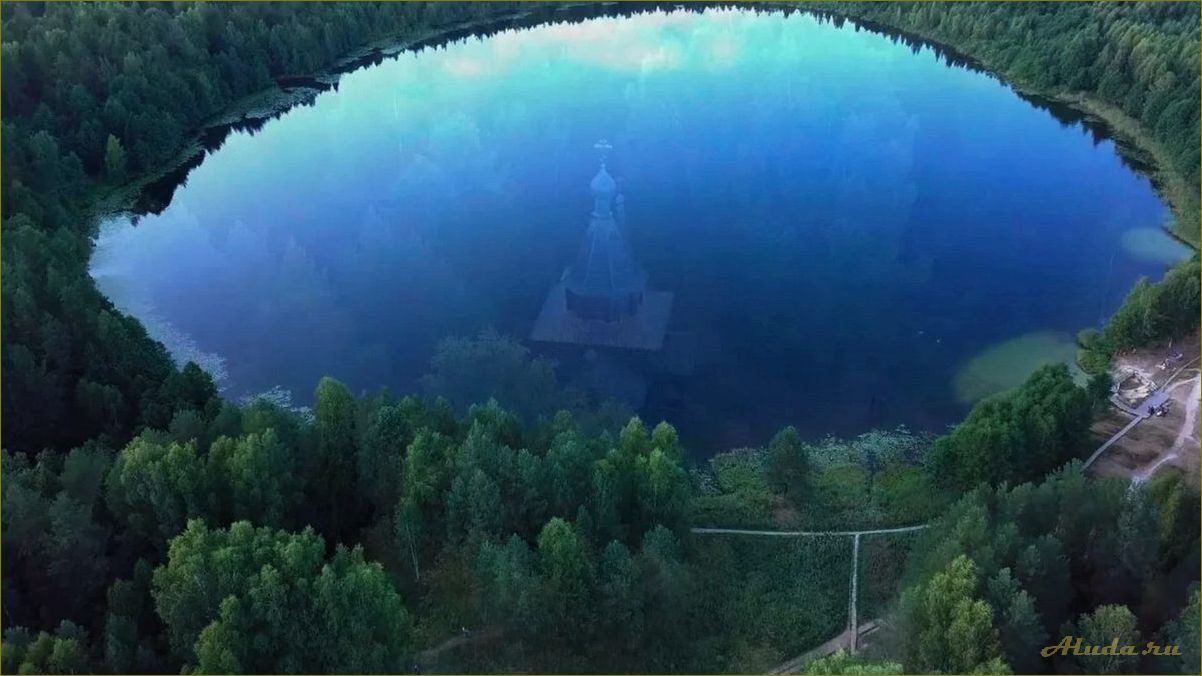 Природный уголок в Нижегородской области — уникальное озеро для идеального отдыха