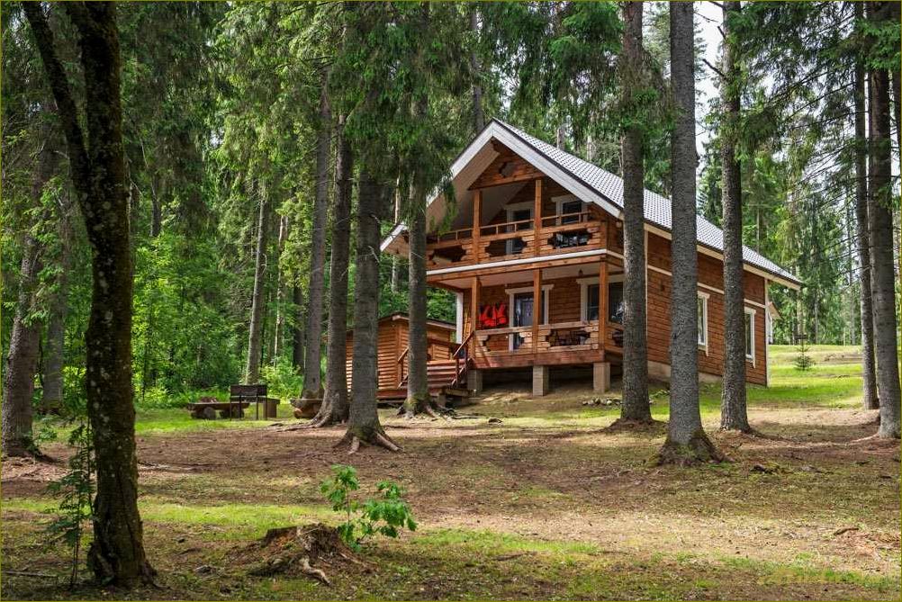 Уютный домик для отдыха на берегу Селигера в Новгородской области — идеальное место для релакса и наслаждения природой