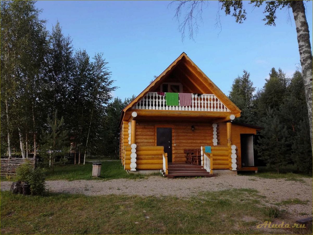 Уютный домик для отдыха на берегу Селигера в Новгородской области — идеальное место для релакса и наслаждения природой