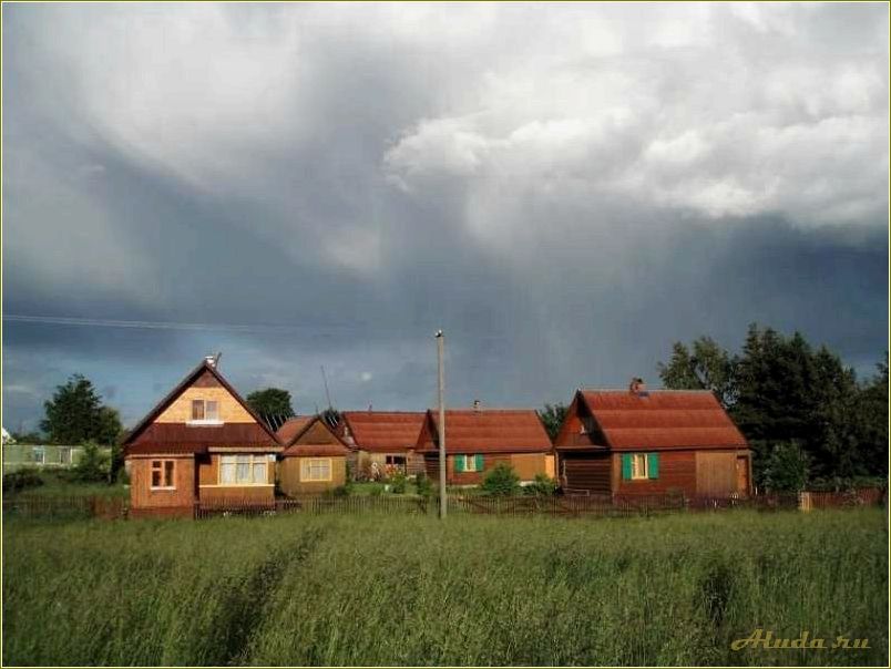 Отдых в деревне Тверская область