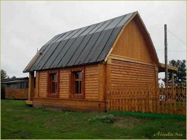 Заимка: база отдыха в Томской области