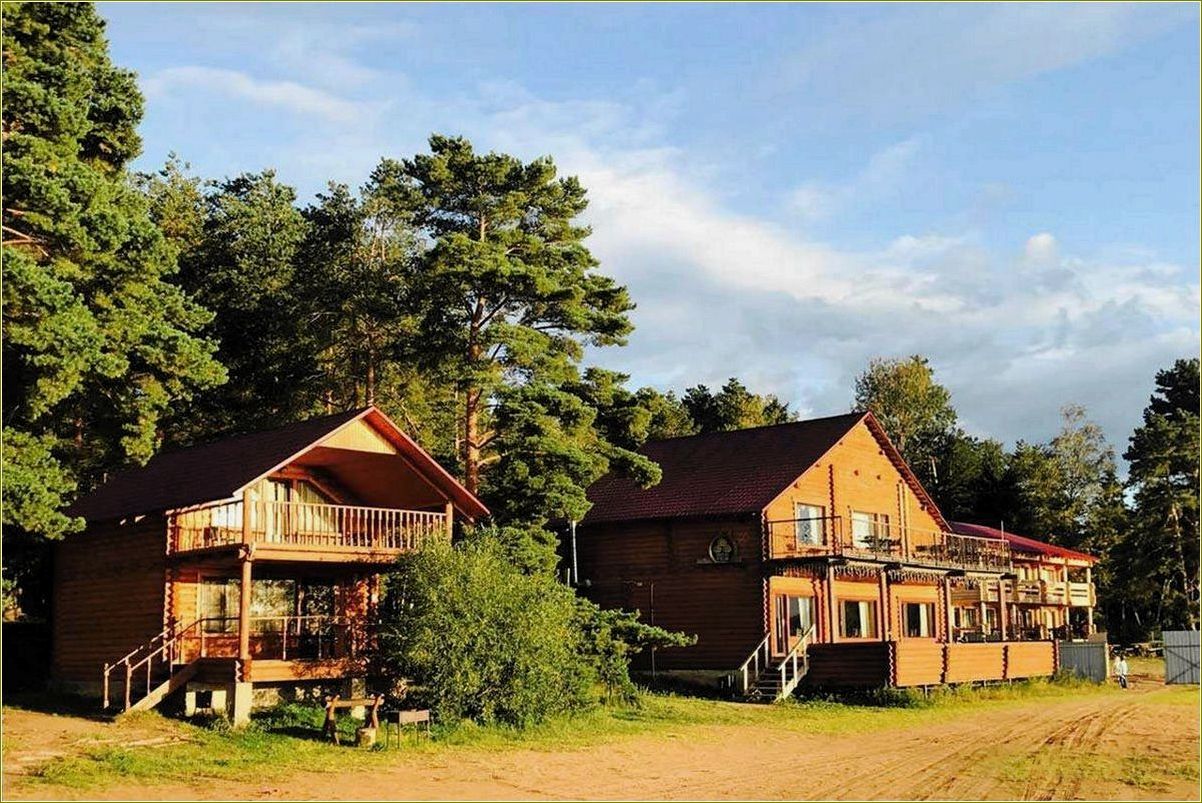 Уникальная база отдыха на живописном острове в Псковской области — идеальное место для релаксации и наслаждения природой