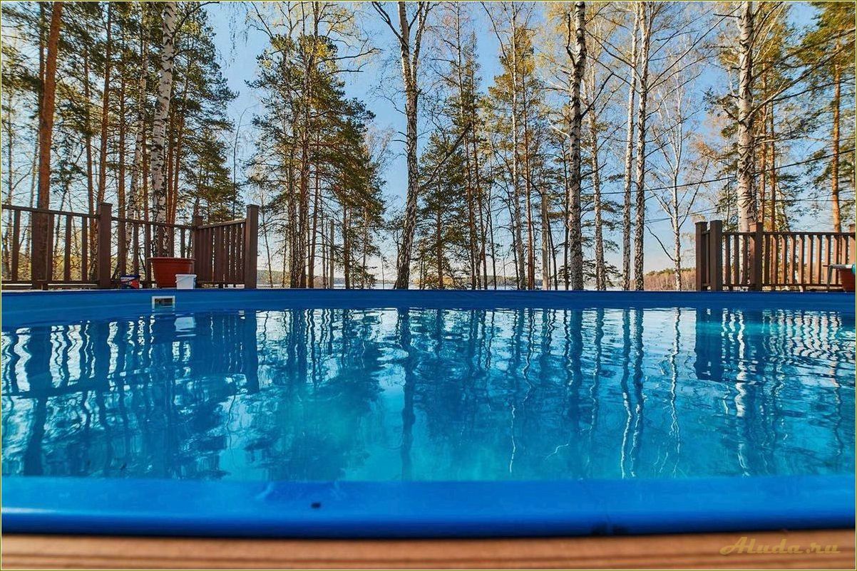 Уникальная база отдыха в Рязанской области с большим открытым бассейном для комфортного летнего отдыха