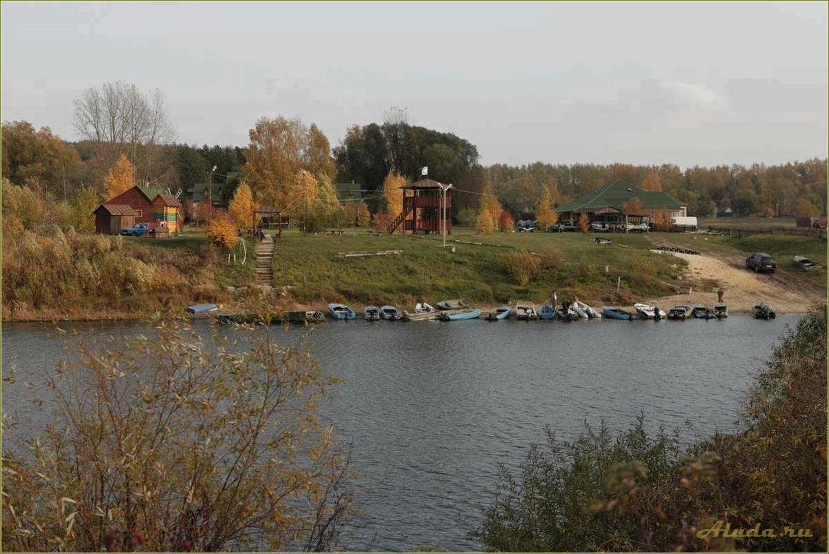 База отдыха на реке Ока в Рязанской области — уютный уголок для отпуска и развлечений