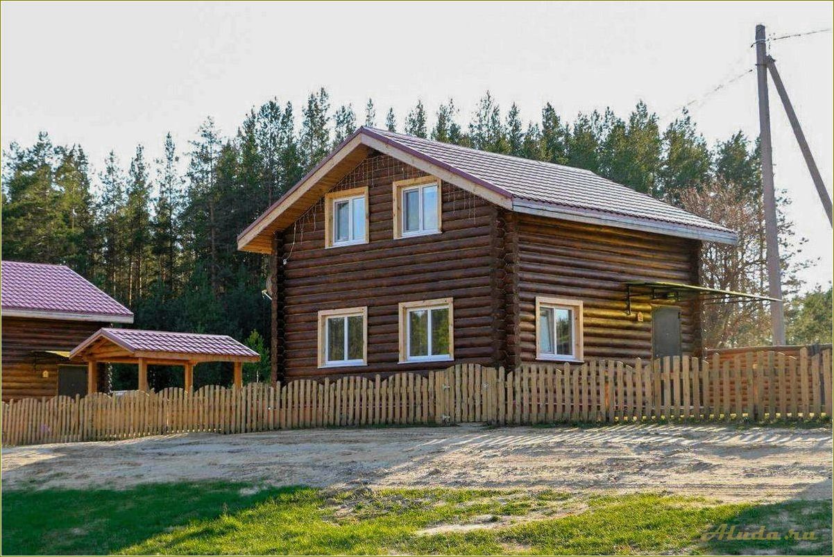База отдыха в Ульяновской области: отличное место для отдыха и развлечений