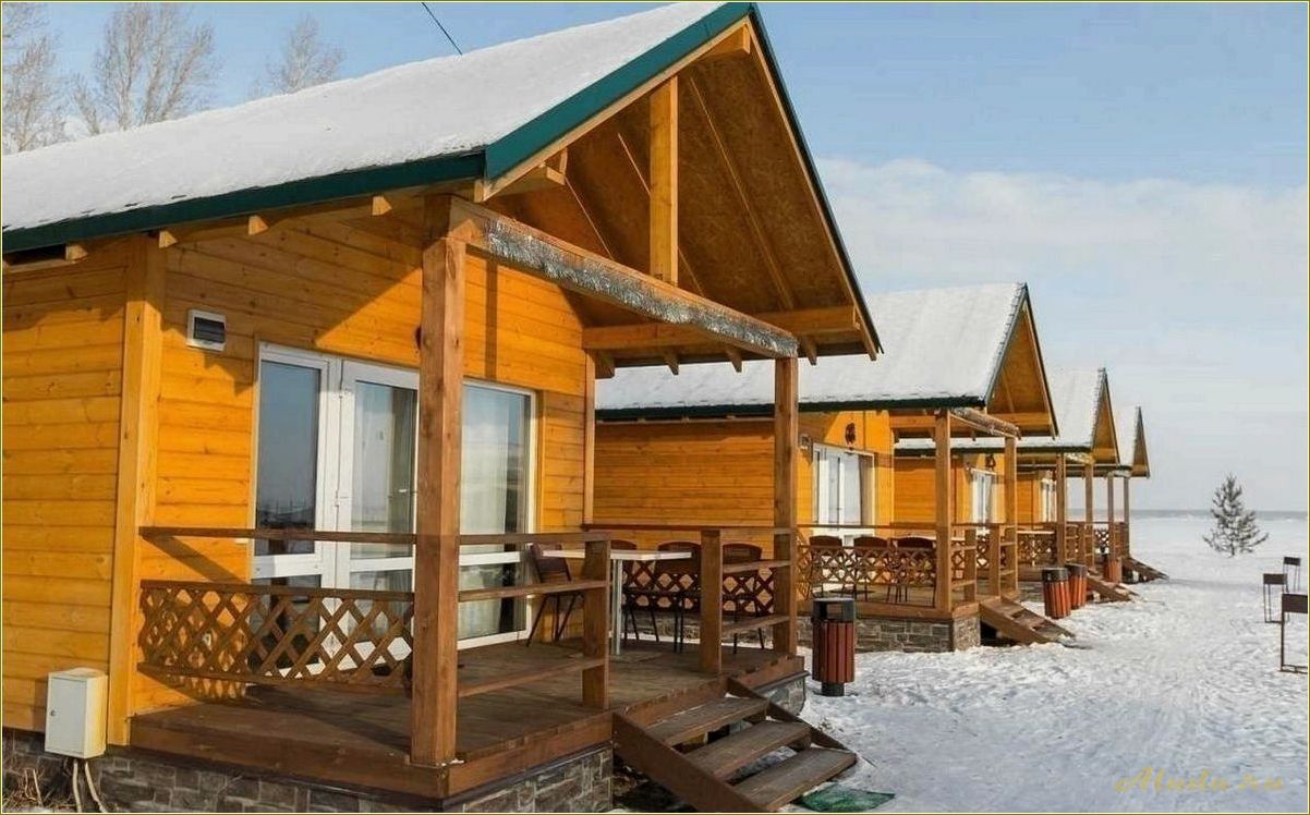 База отдыха на острове в Челябинской области