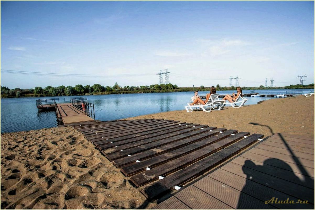 База отдыха с пляжем на Волге в Саратовской области