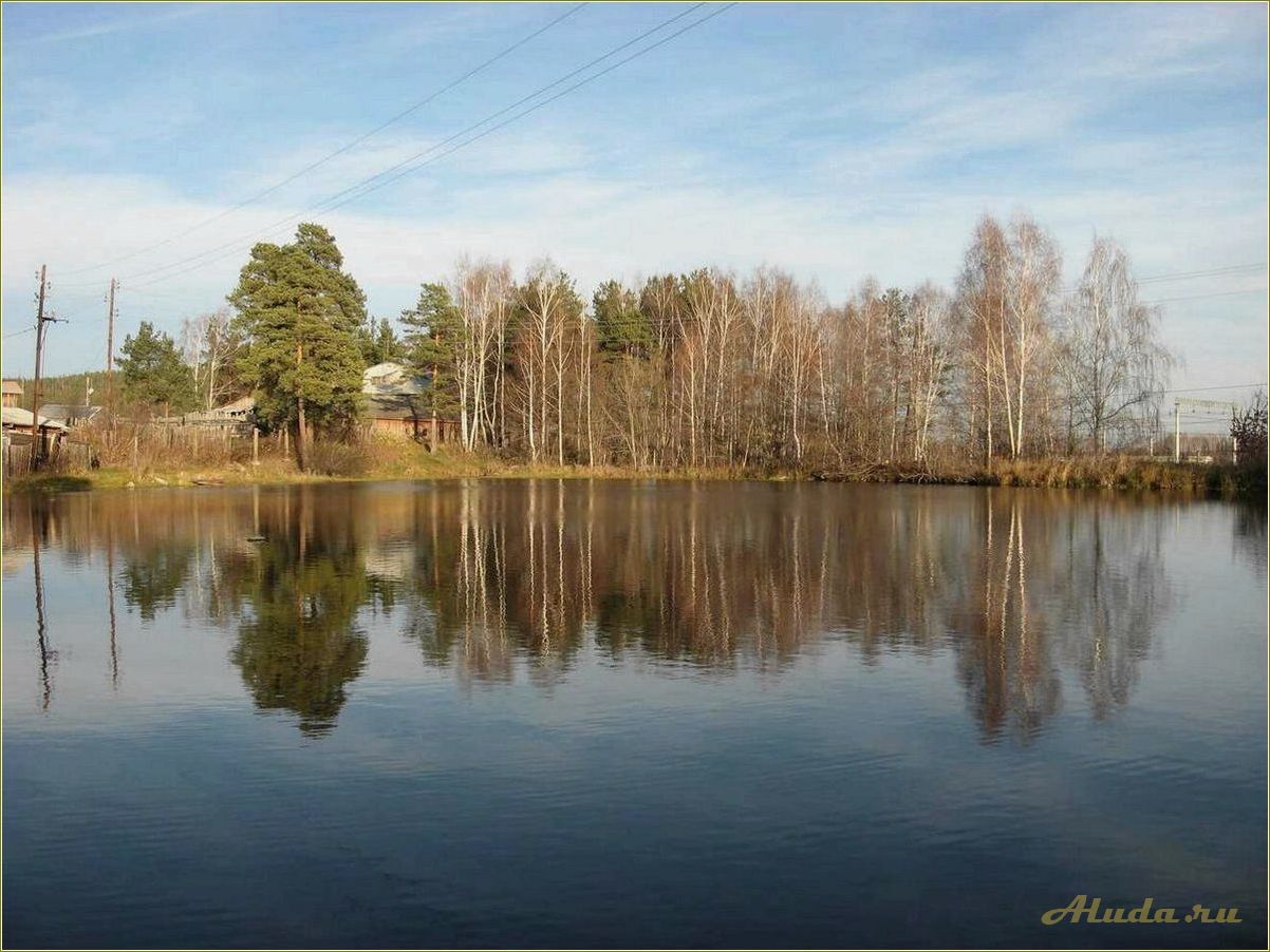 База отдыха в поселке Исеть Свердловской области